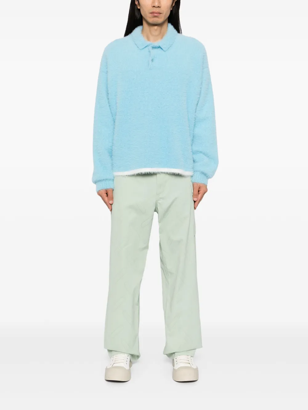 Marni confetti cotton trousers | Regular-Fit & Straight Leg Pants | Image 2