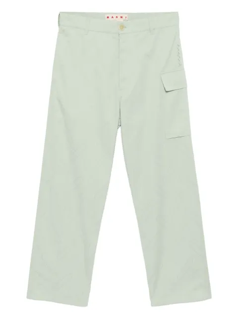 Marni confetti cotton trousers 