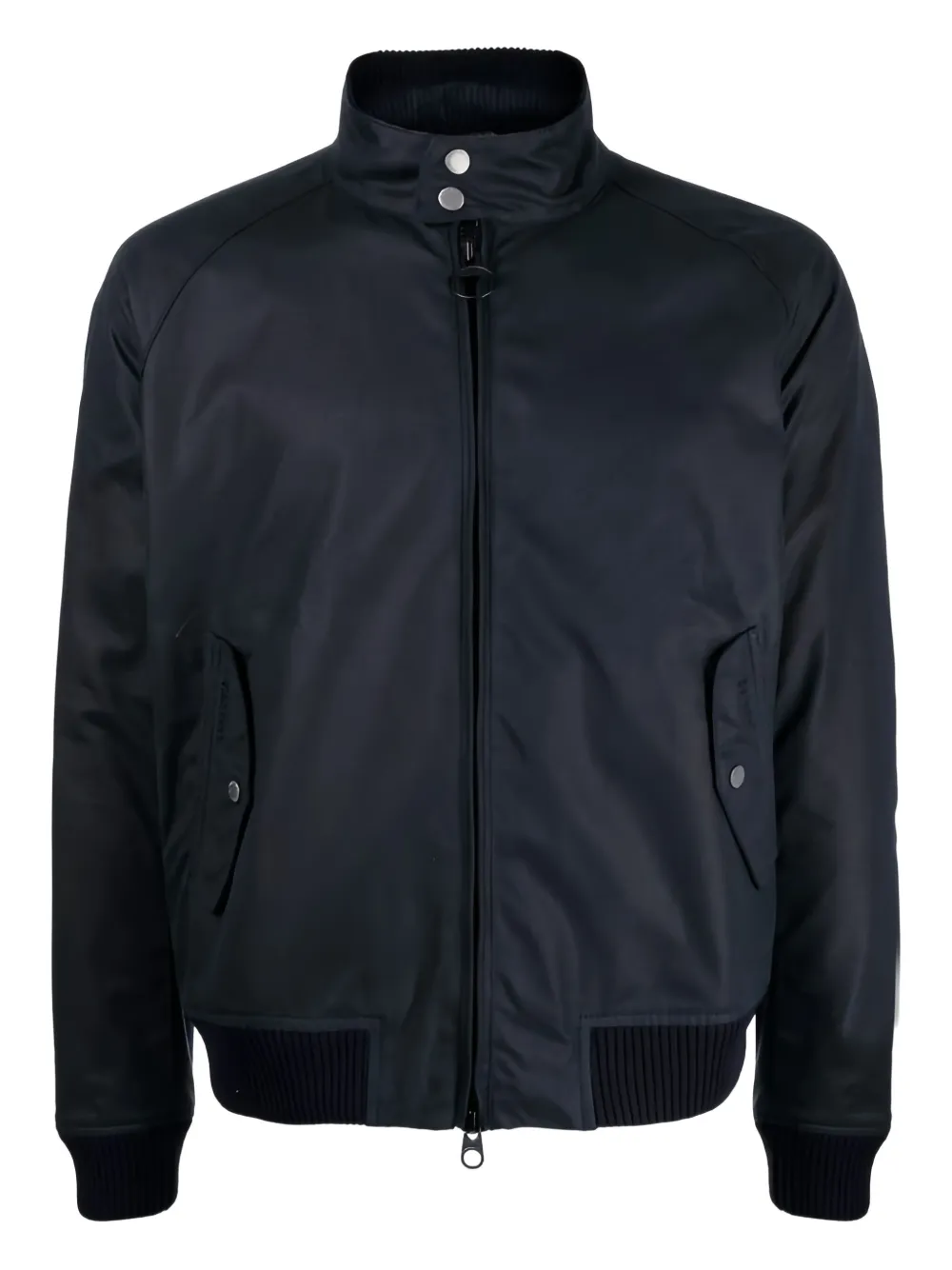 Baracuta x BARBOUR zip-fastening ribbed jacket | Blue | Image 1