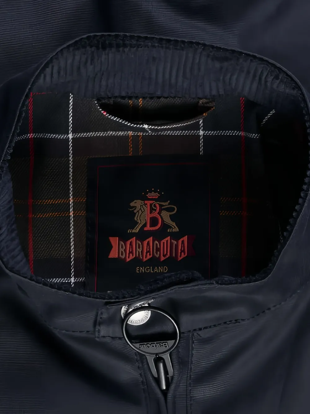 Baracuta x BARBOUR zip-fastening ribbed jacket | Bomber Jackets | Image 2