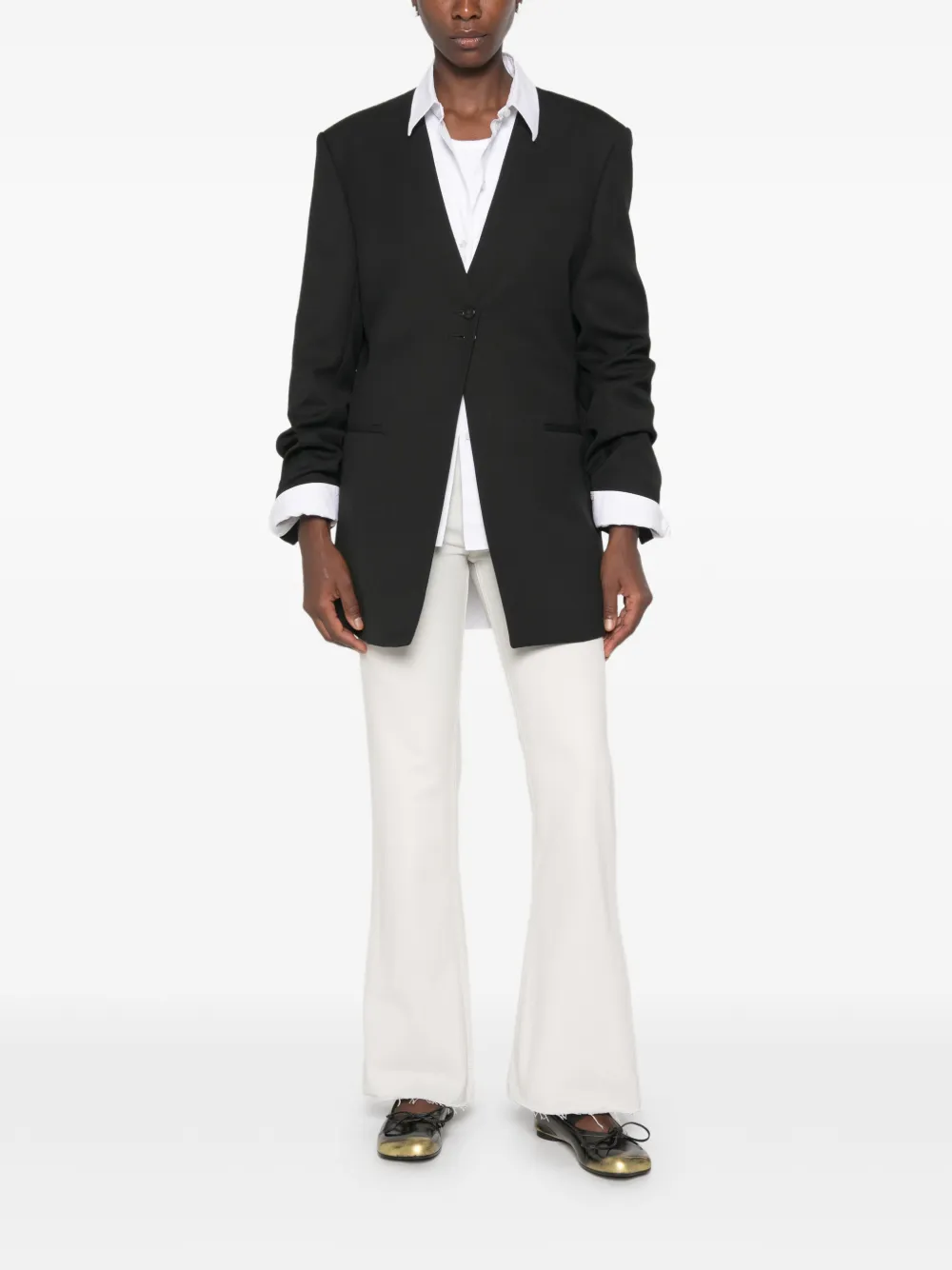 MM6 Maison Margiela Flared jeans Grijs