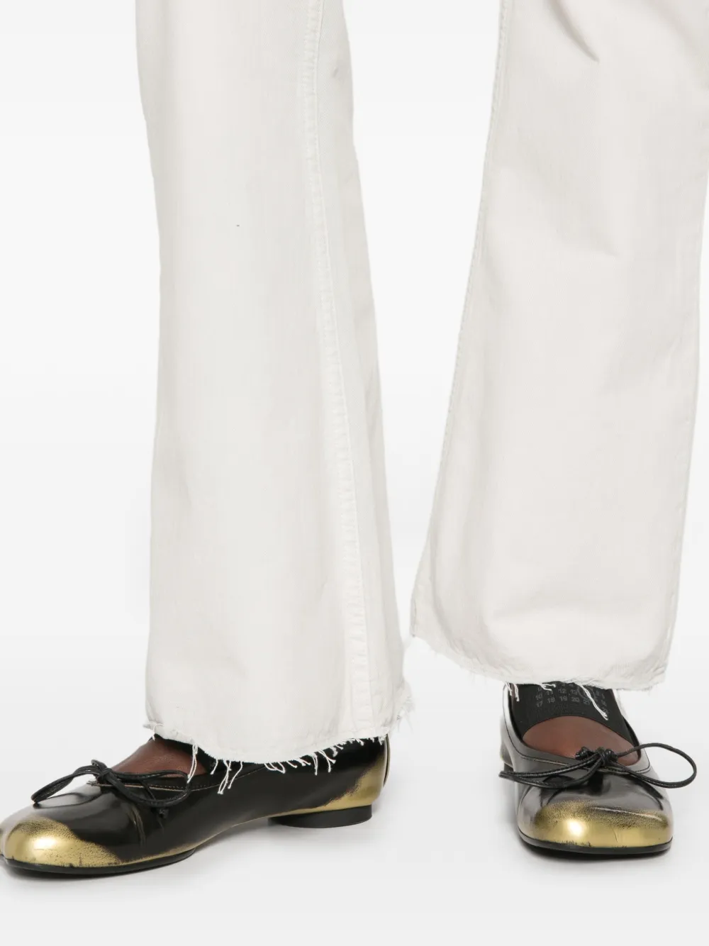 MM6 Maison Margiela Flared jeans Grijs
