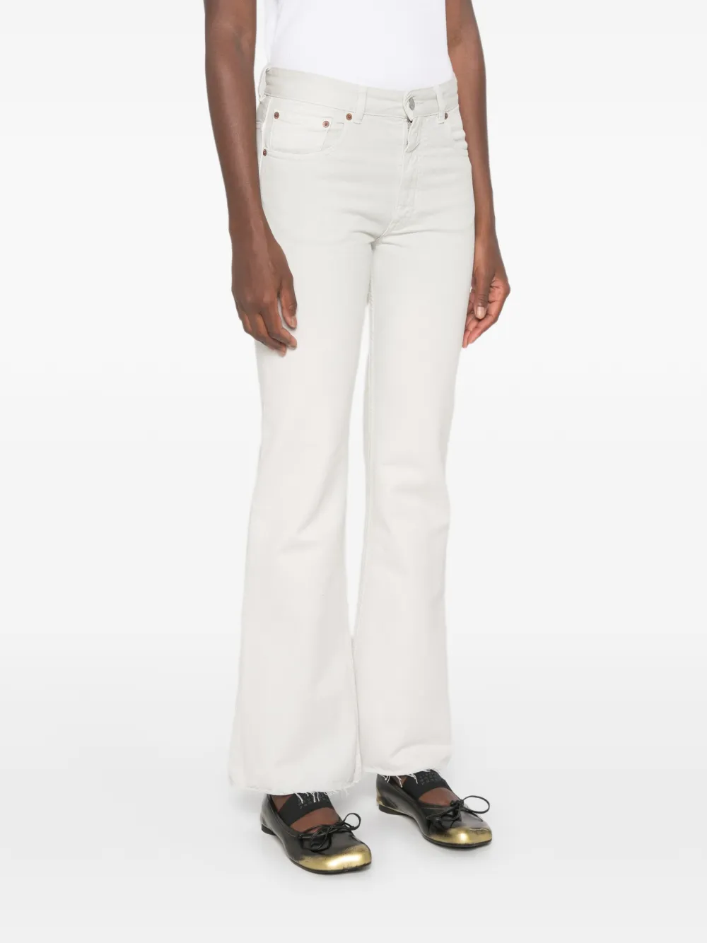 MM6 Maison Margiela Flared jeans Grijs