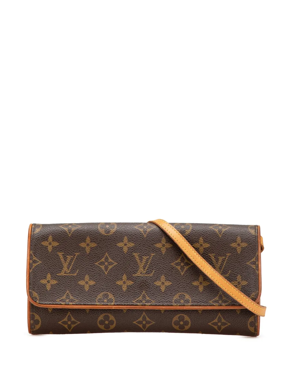 Louis Vuitton Pre-Owned 1999 Monogram Pochette Twin GM crossbody bag - Louis Vuitton Pre-Owned 1999 Monogram Pochette Twin GM crossbody bag -
