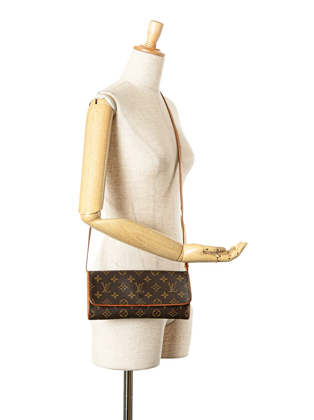Louis Vuitton Pre-Owned Pre-owned Pochette Twin GM axelremsväska från 1999 | Pre-Owned | Image 2