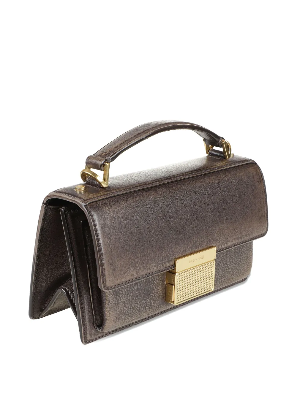 Golden Goose mini Venezia top-handle shoulder bag Bruin