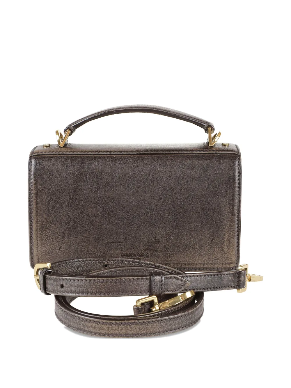 Golden Goose mini Venezia top-handle shoulder bag Bruin