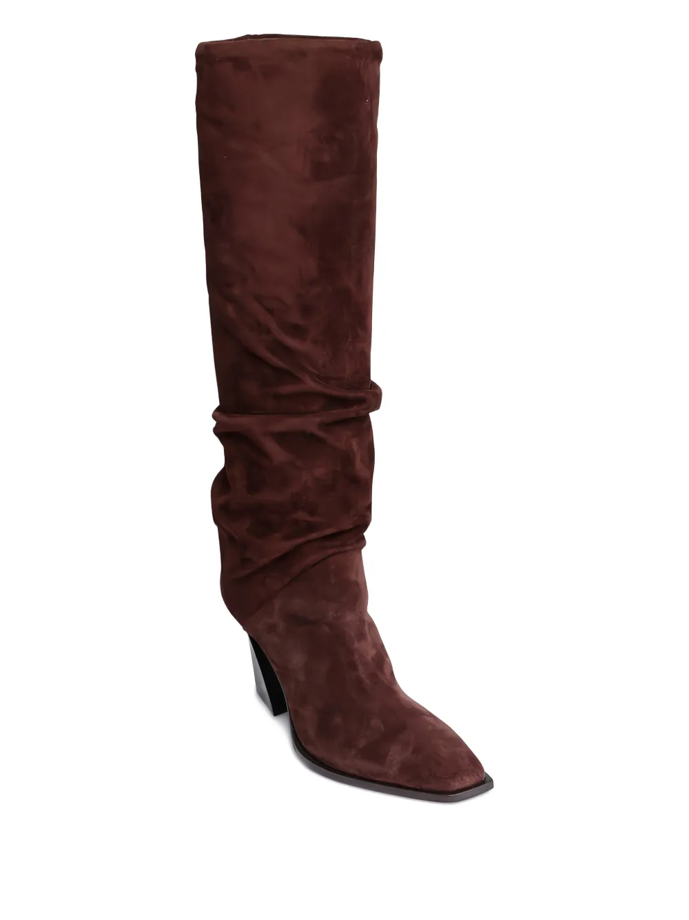 Jimmy Choo 85mm square-toe suede knee-high boots | Knee-High Boots | Image 2