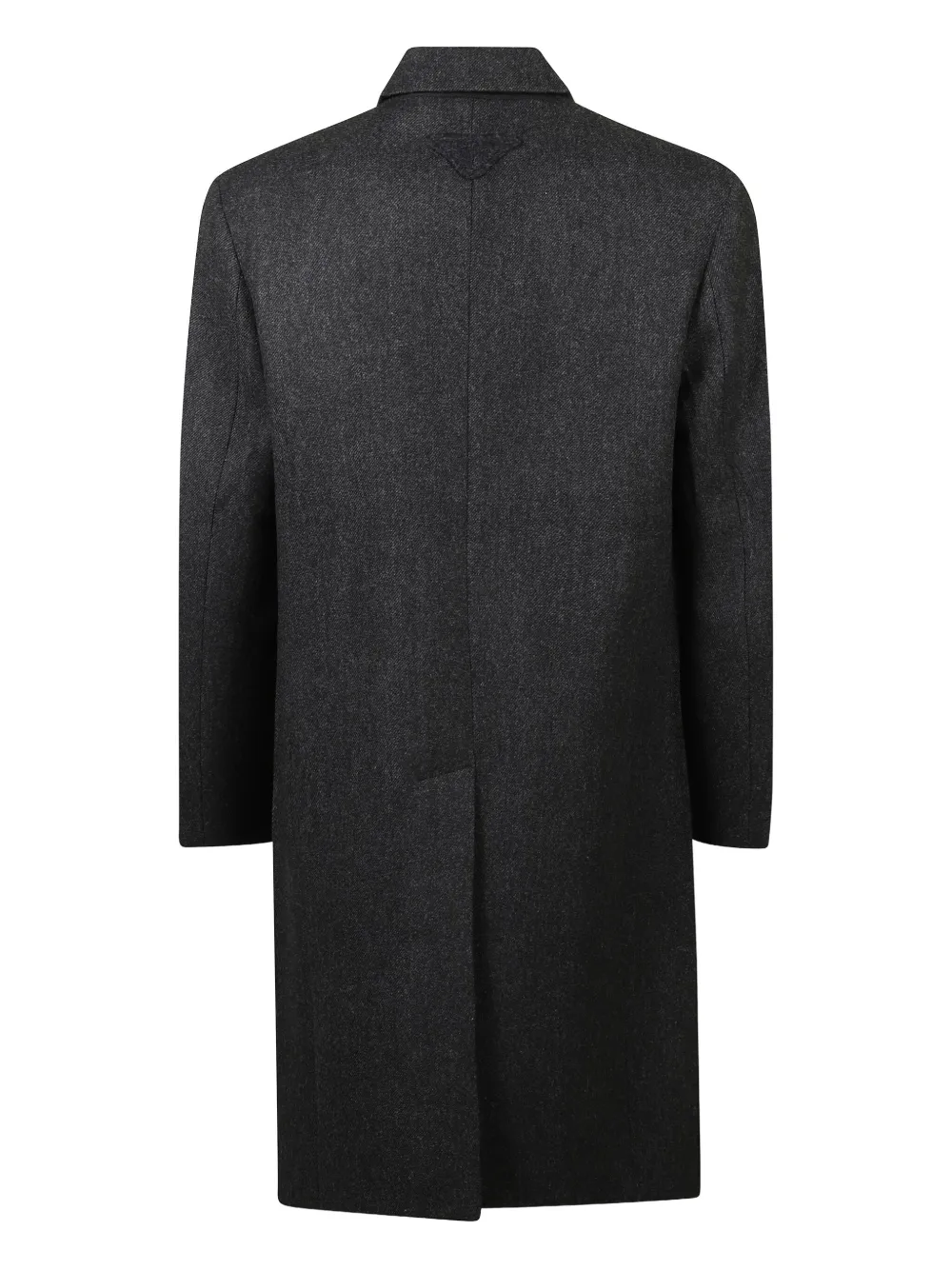 Prada Jas met enkele rij knopen Grijs