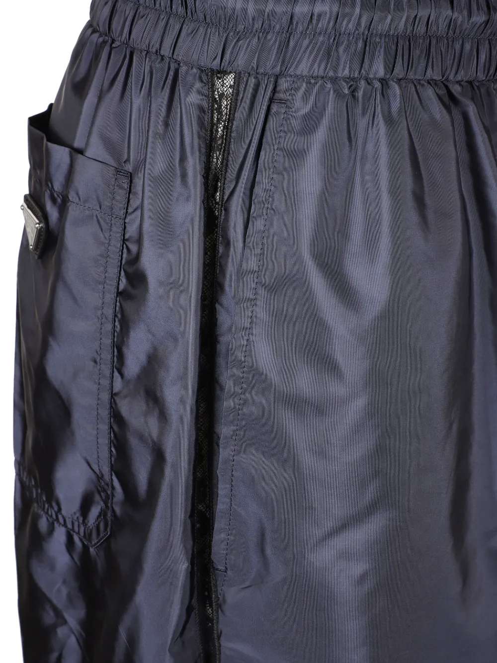 Prada straight-leg trousers Blauw
