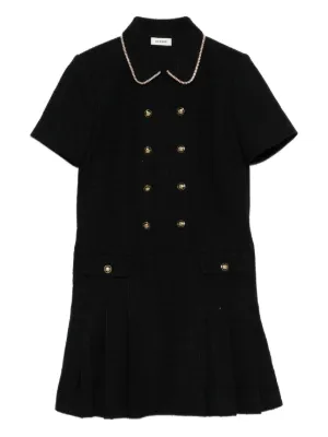 新品 ♡ Sandro 黒ミニワンピース♡38 Sandro Paris ワンピース - FARFETCH