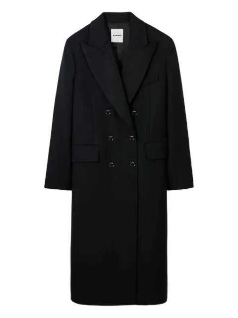 SANDRO double-breasted coat