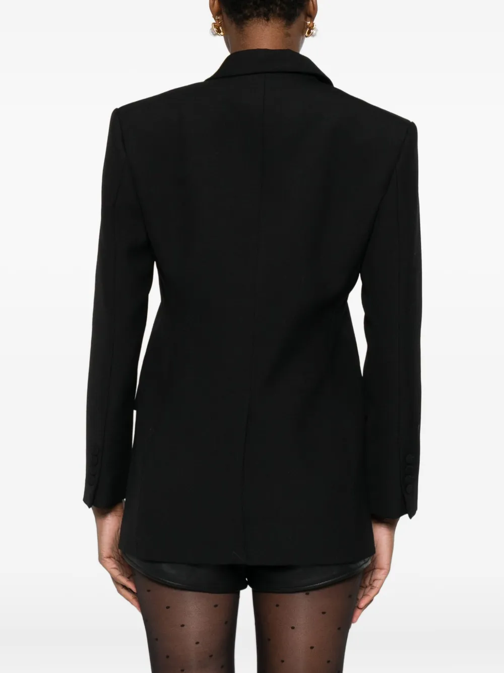 SANDRO Blazer verfraaid met kristallen Zwart