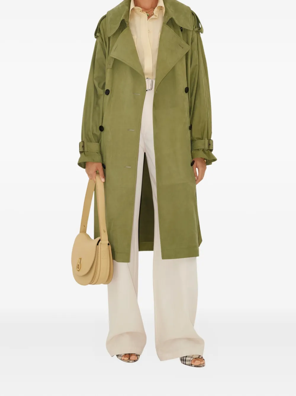 Burberry Double-breasted Belted Trench Coat