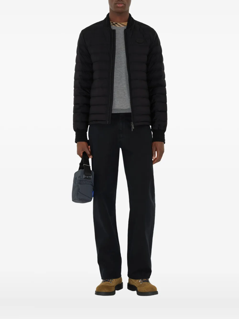 Burberry quilted padded jacket | Black | Image 1