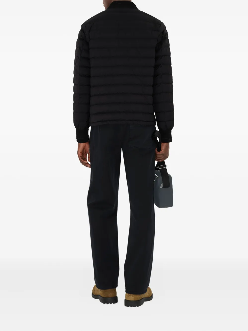 Burberry Gewatteerd jack Zwart