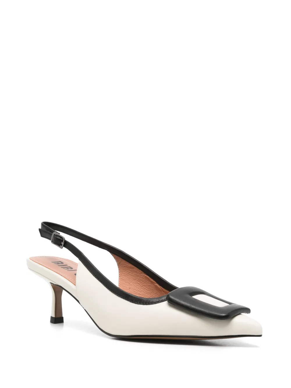 Bibi Lou 60mm leather pumps White