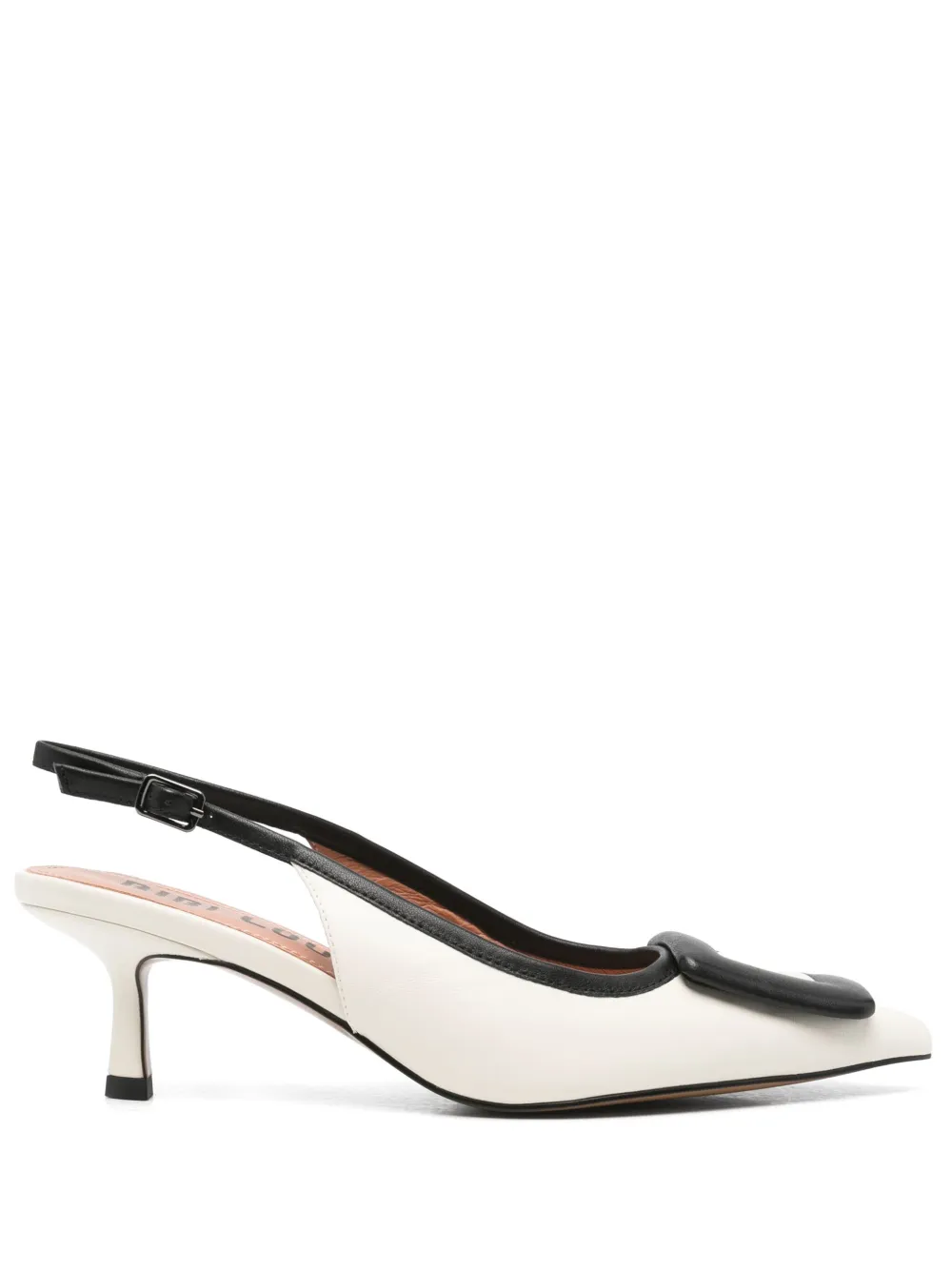 Bibi Lou 60mm leather pumps White