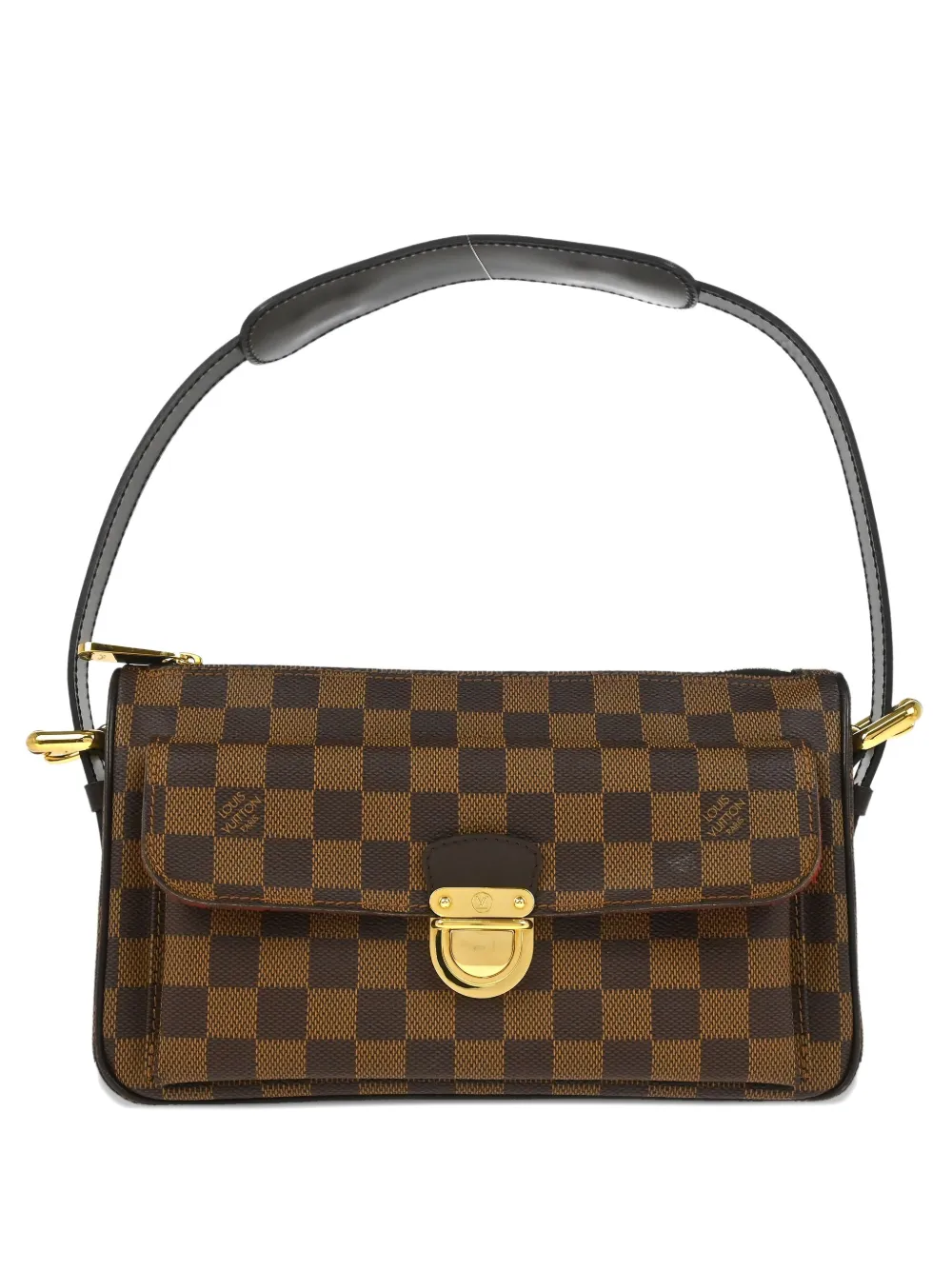 Louis Vuitton Pre-Owned 2007 ダミエ ラヴェッロ GM ショルダーバッグ - ブラウン Louis Vuitton Pre-Owned 2007 ダミエ ラヴェッロ GM ショルダーバッグ - ブラウン