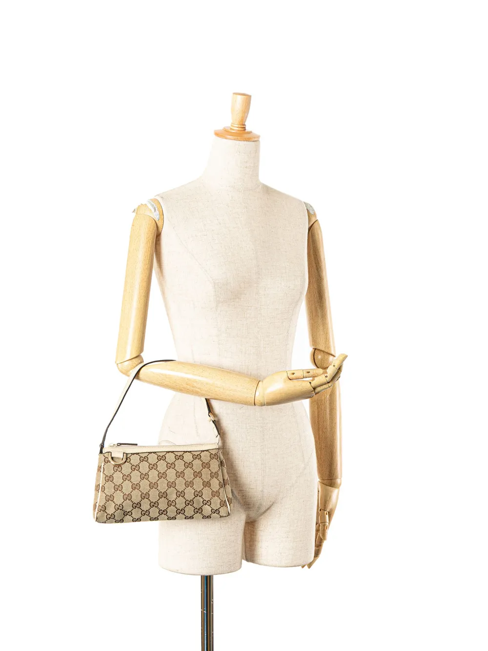Gucci Pre-Owned 2000-2015 GG Canvas Abbey D Ring Pochette handbag | Pre-Owned | Image 2