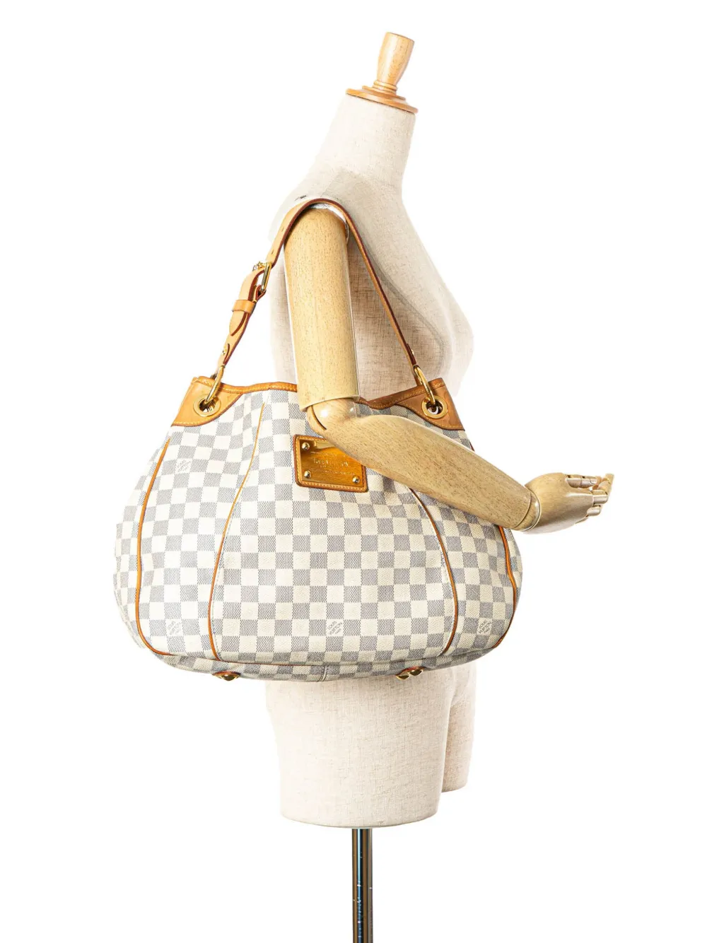 Louis Vuitton Pre-Owned 2010 Damier Azur Galliera PM shoulder bag | Pre-Owned | Image 2