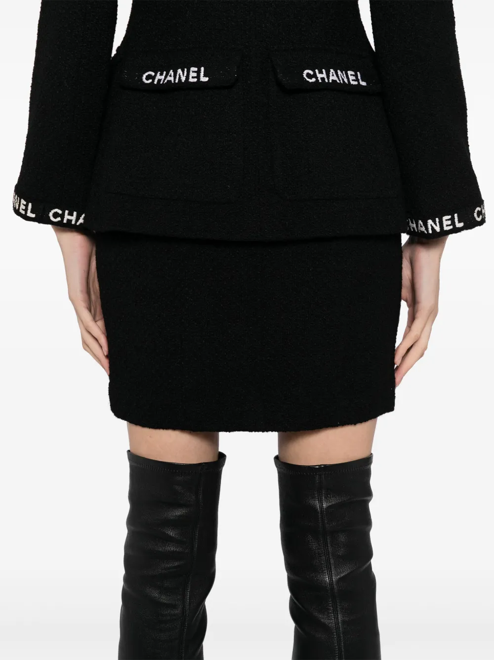 Pre-owned Chanel 1995 Setup Skirt Suit