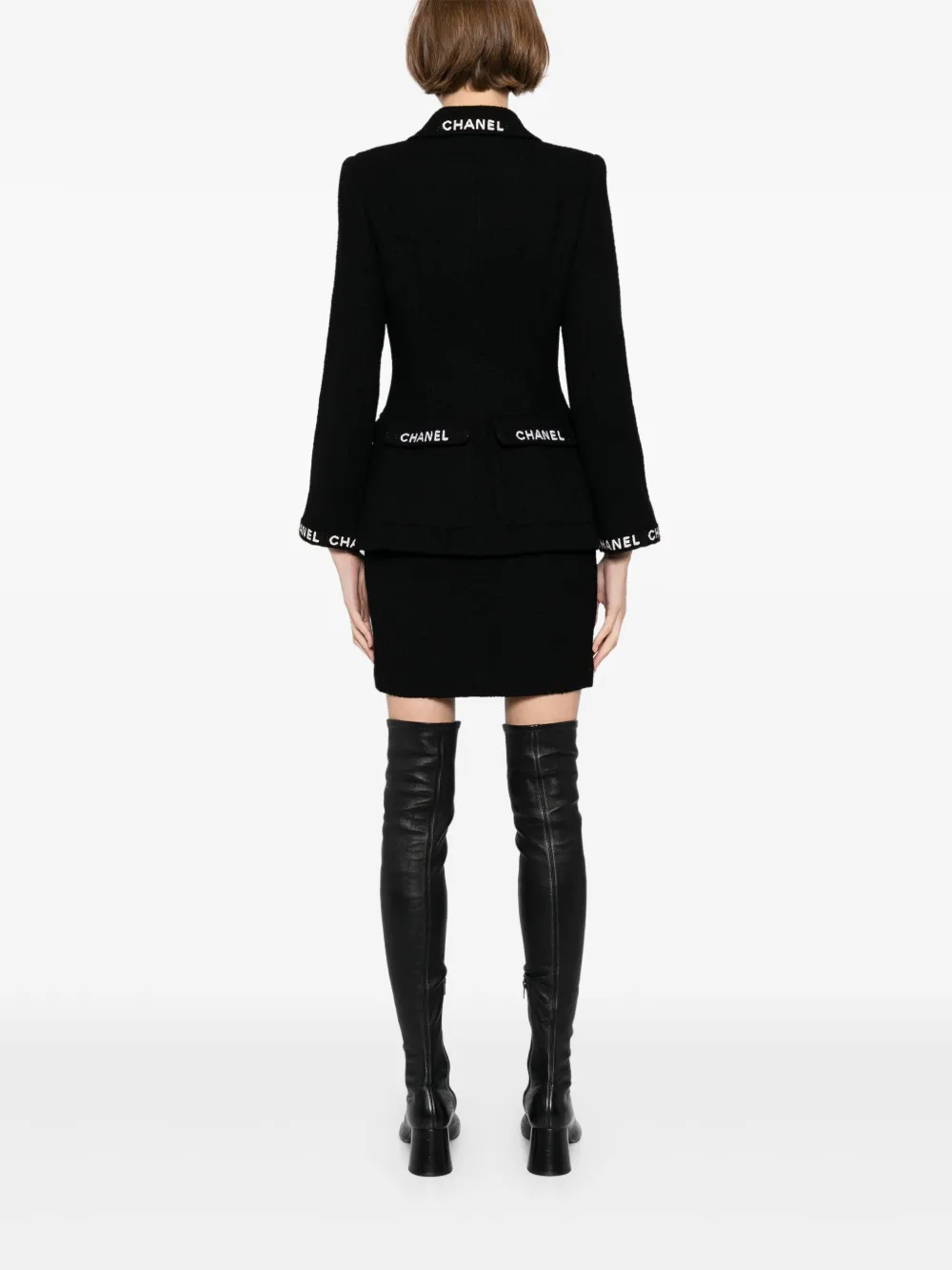 Pre-owned Chanel 1995 Setup Skirt Suit