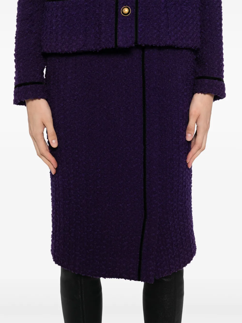 Pre-owned Chanel 1993 Setup Skirt Suit