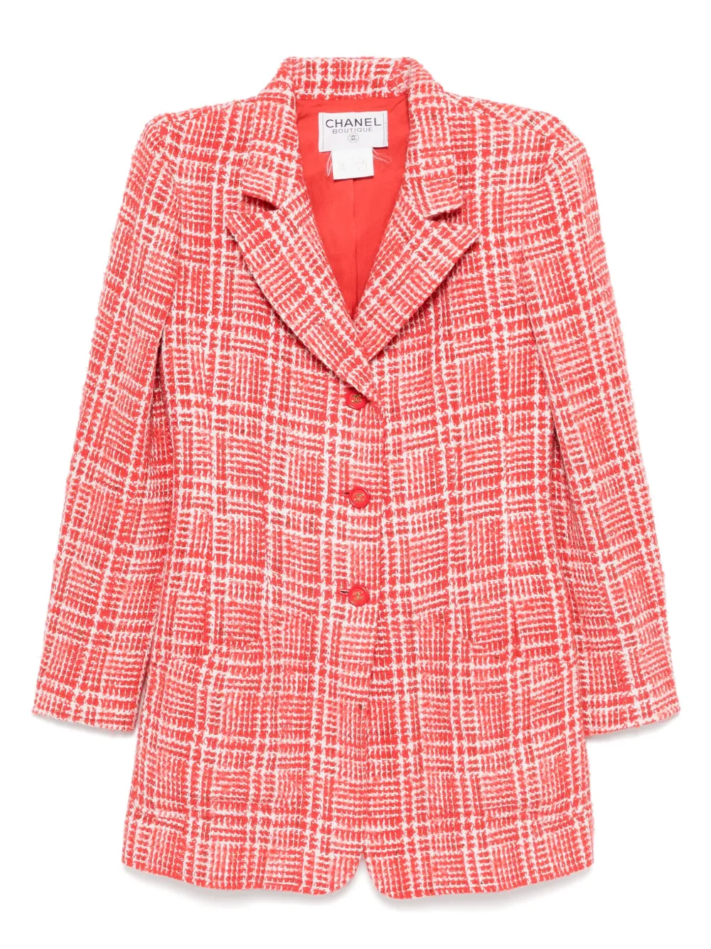 CHANEL Pre-Owned 1997 single-breasted blazer | Red | Image 1