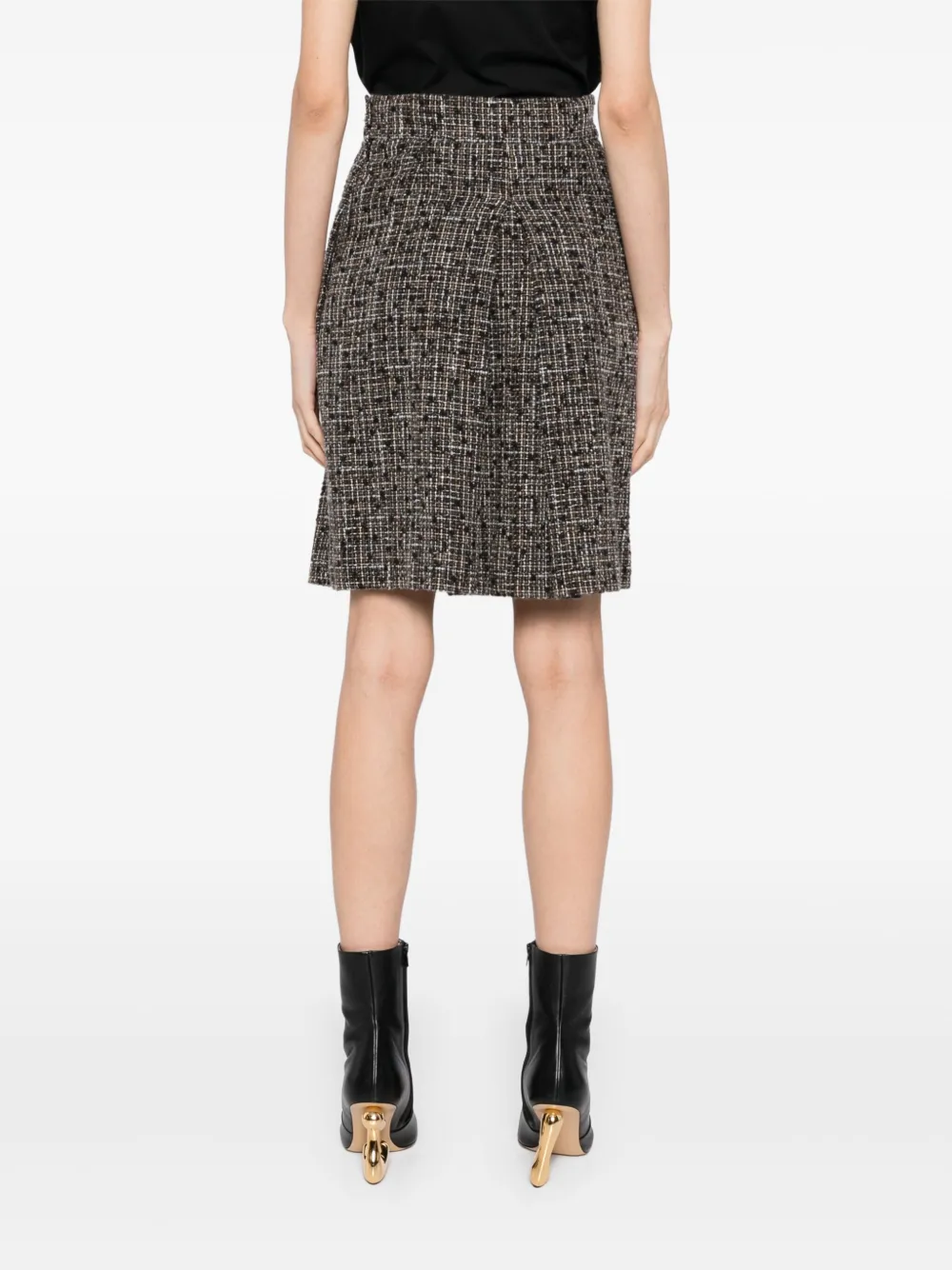 Pre-owned Chanel 2009 Tweed Skirt
