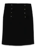 CHANEL Pre-Owned 1997 wool skirt - Black