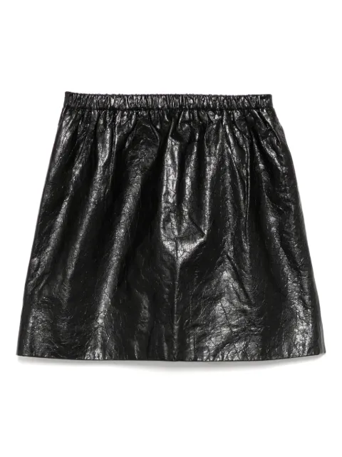Miu Miu Pre-Owned 2015 leather skirt