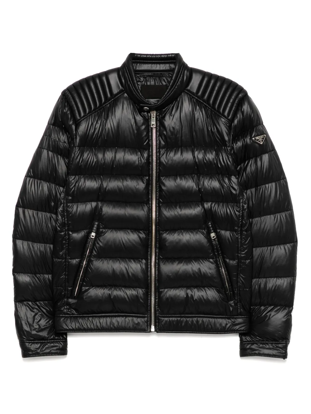 Prada Pre-Owned 2015 puffer jacket | 블랙 | Image 1