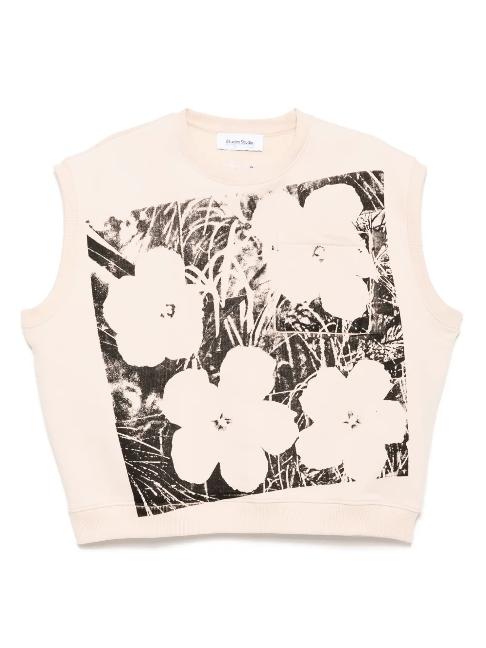 Flowers blush vest