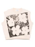 Études Studio Flowers blush vest - Pink