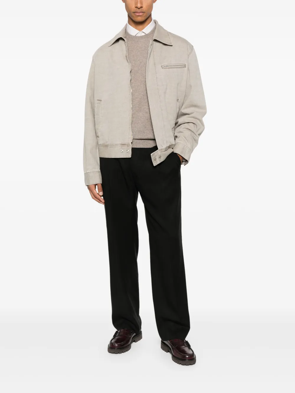 Brioni cashmere jumper - Bruin