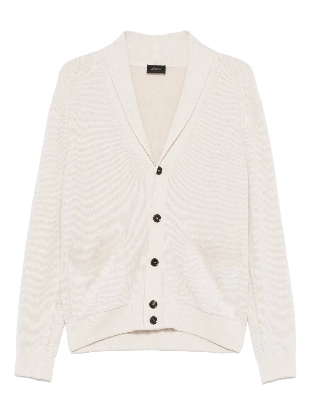 Brioni cashmere-wool cardigan | Neutrals | Image 1