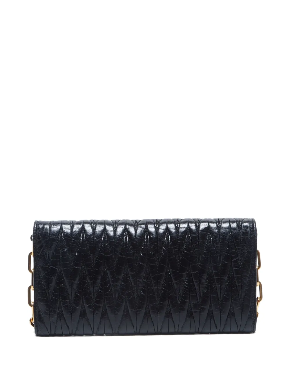 Miu Miu Pre-Owned 2000-2020s Matelasse Chain shoulder bag | Pre-owned | Image 2