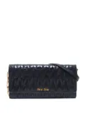 Miu Miu Pre-Owned 2000-2020s Matelasse Chain shoulder bag - Black
