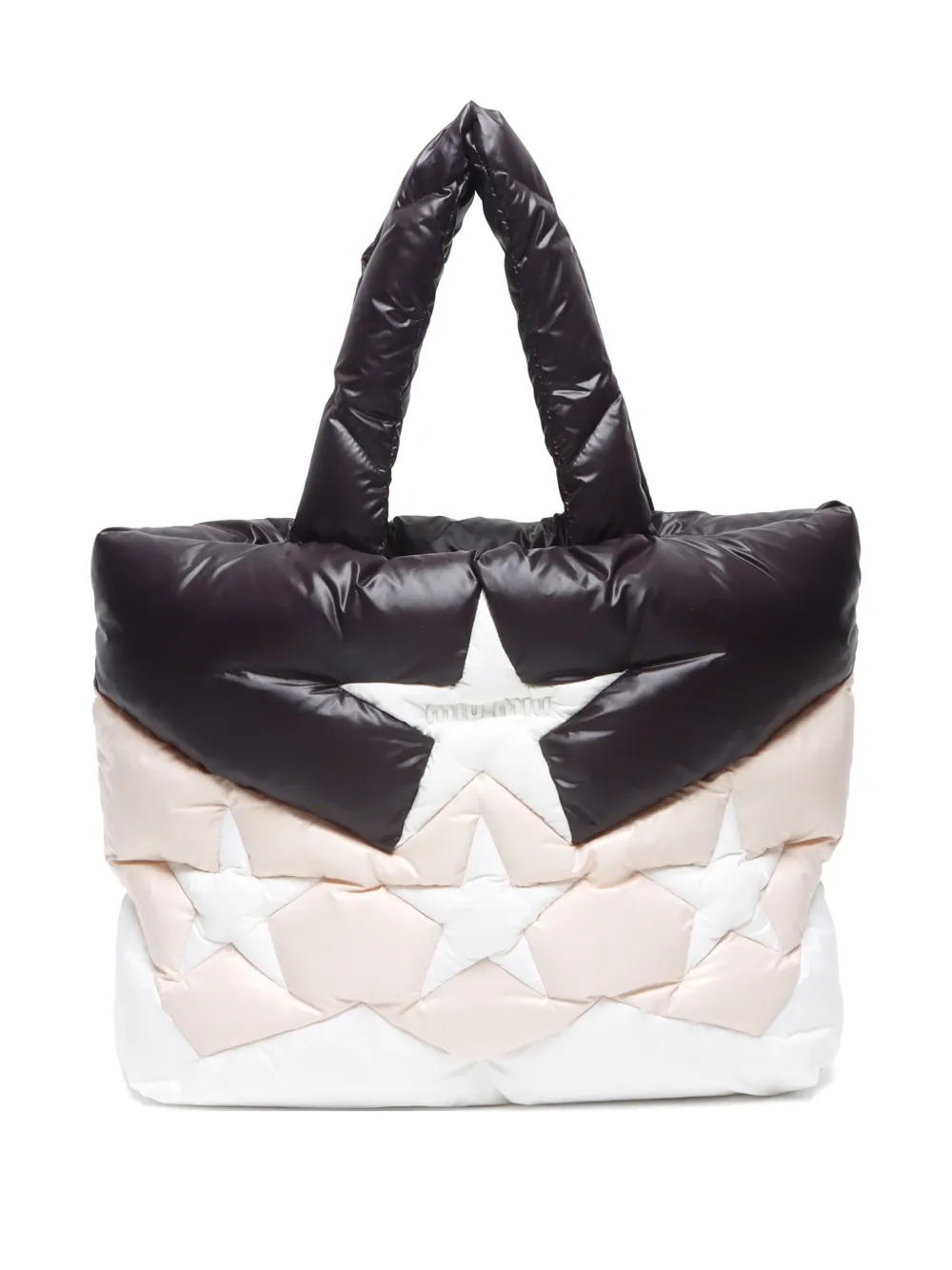 Miu Miu Pre-Owned 2021 padded tote bag | blanco | Image 1