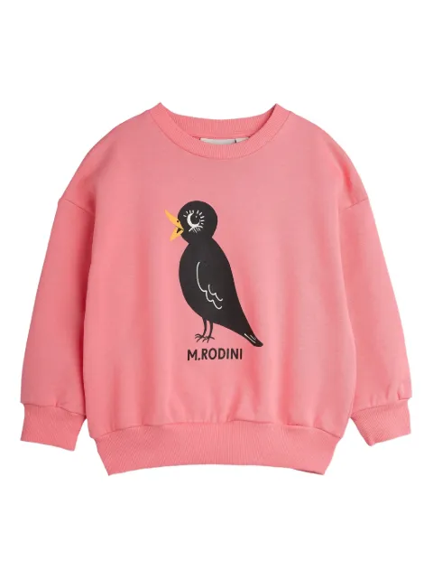Mini Rodini graphic-print organic-cotton sweatshirt