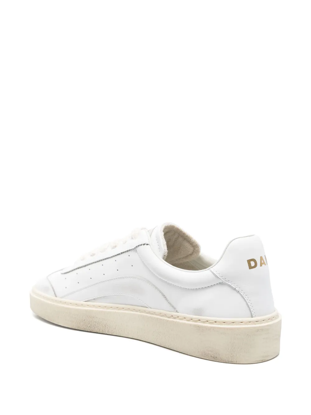 DSQUARED2 leather sneakers White
