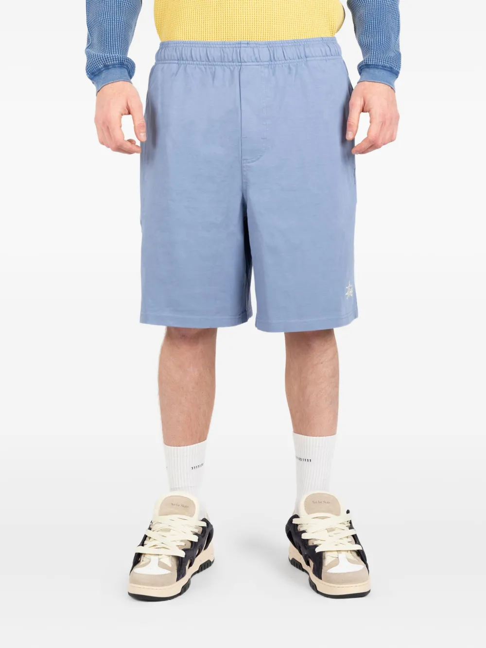 Stüssy cotton shorts Blauw