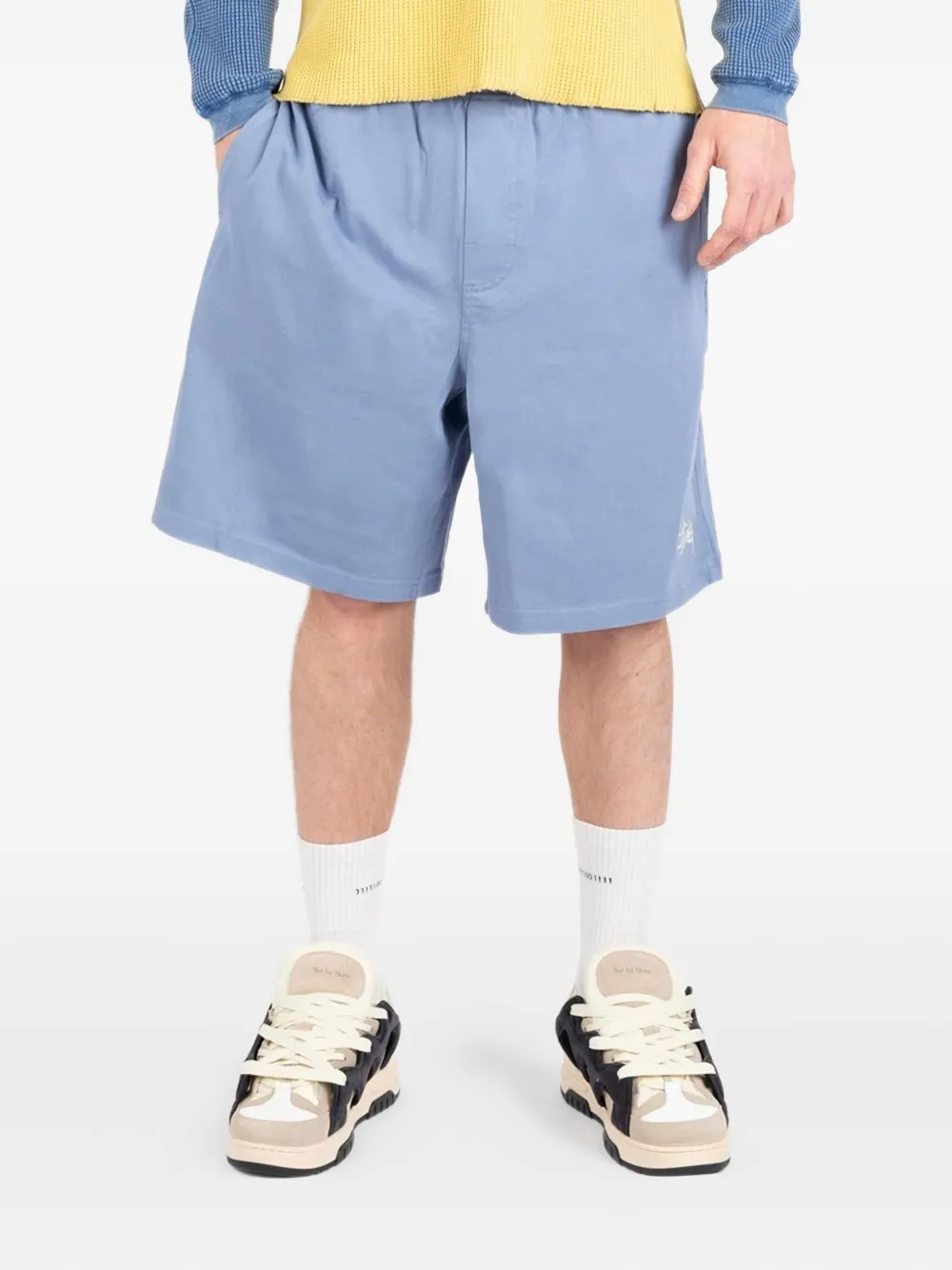Stüssy cotton shorts Blauw