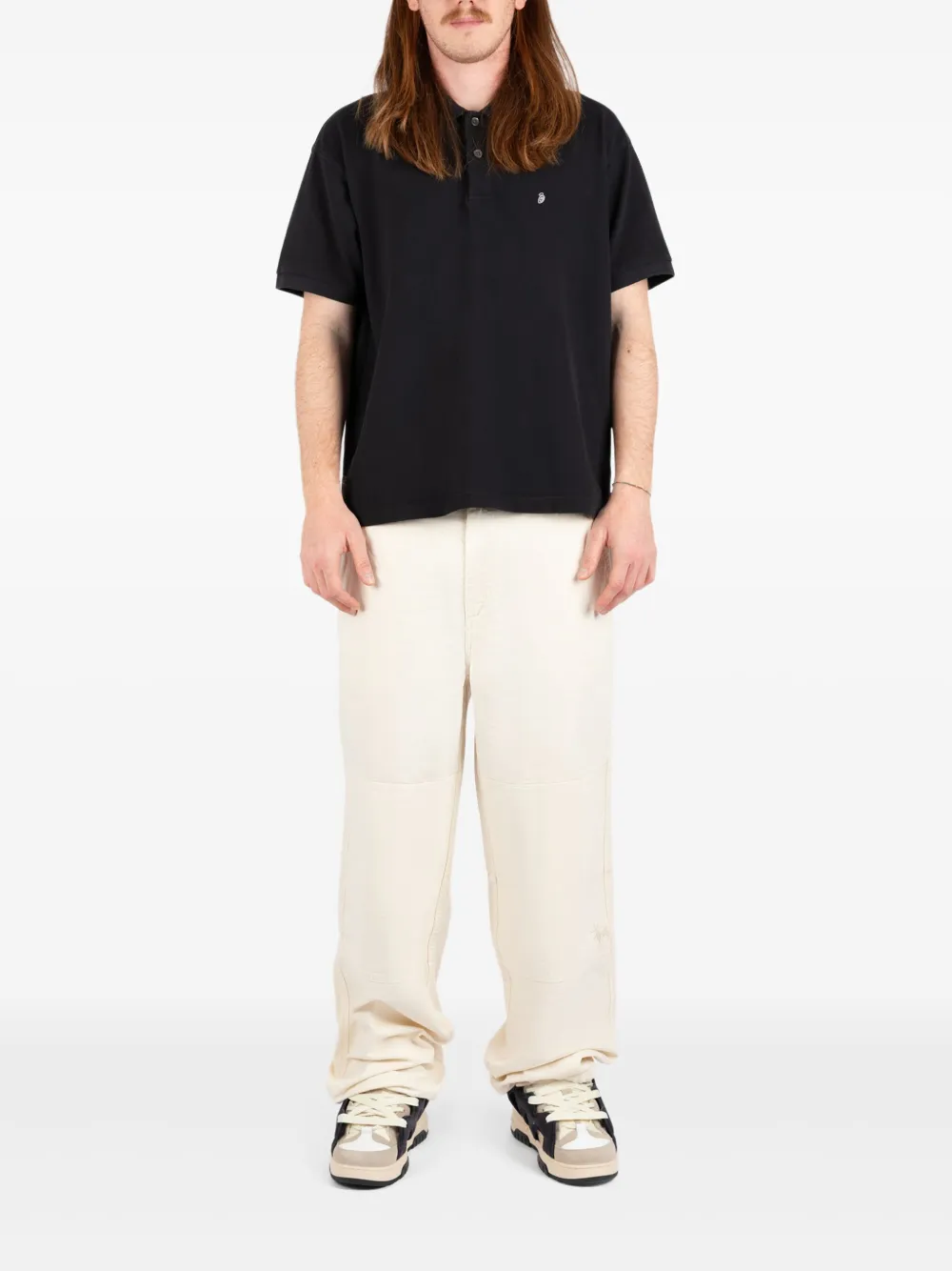Stüssy Katoenen broek Wit