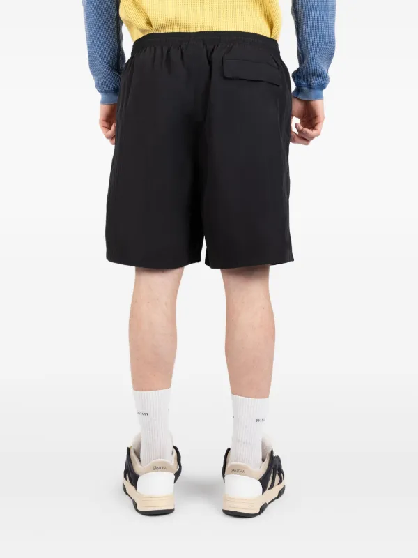 Stüssy embroidered-logo Shorts | Black | FARFETCH