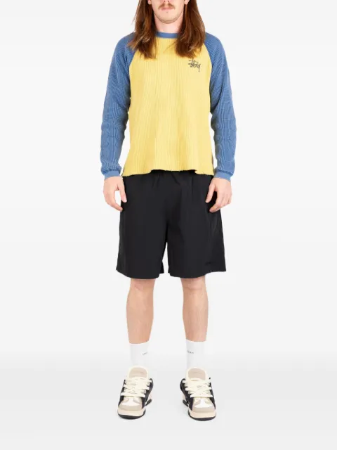 Stüssy bermudas con logo bordado