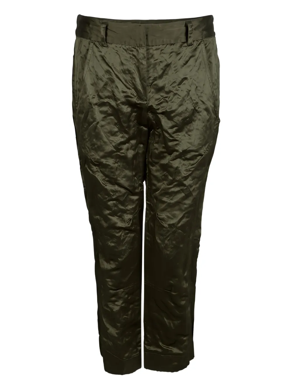 Vera Wang tapered satin trousers | Image 2