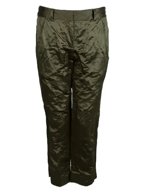Vera Wang tapered satin trousers