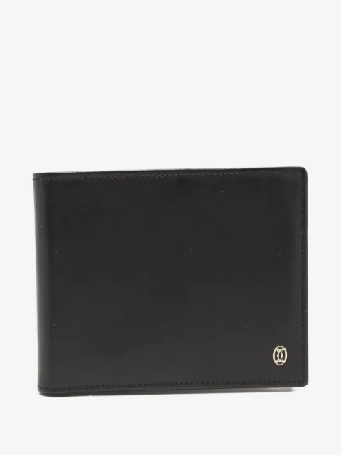 Cartier leather bifold wallet